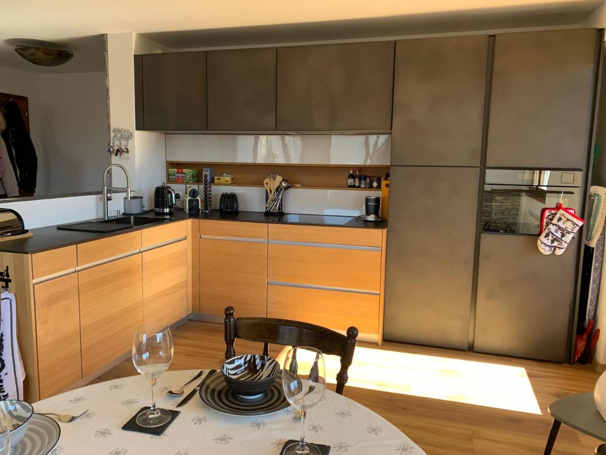 La Jacinthe De Crans Apartman Kültér fotó