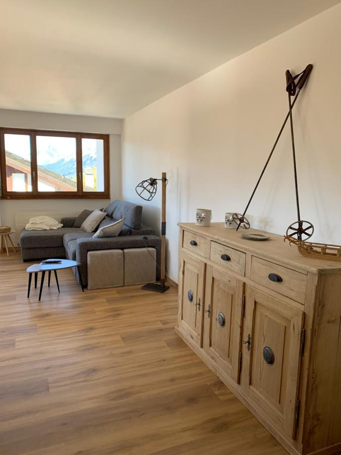 La Jacinthe De Crans Apartman Kültér fotó