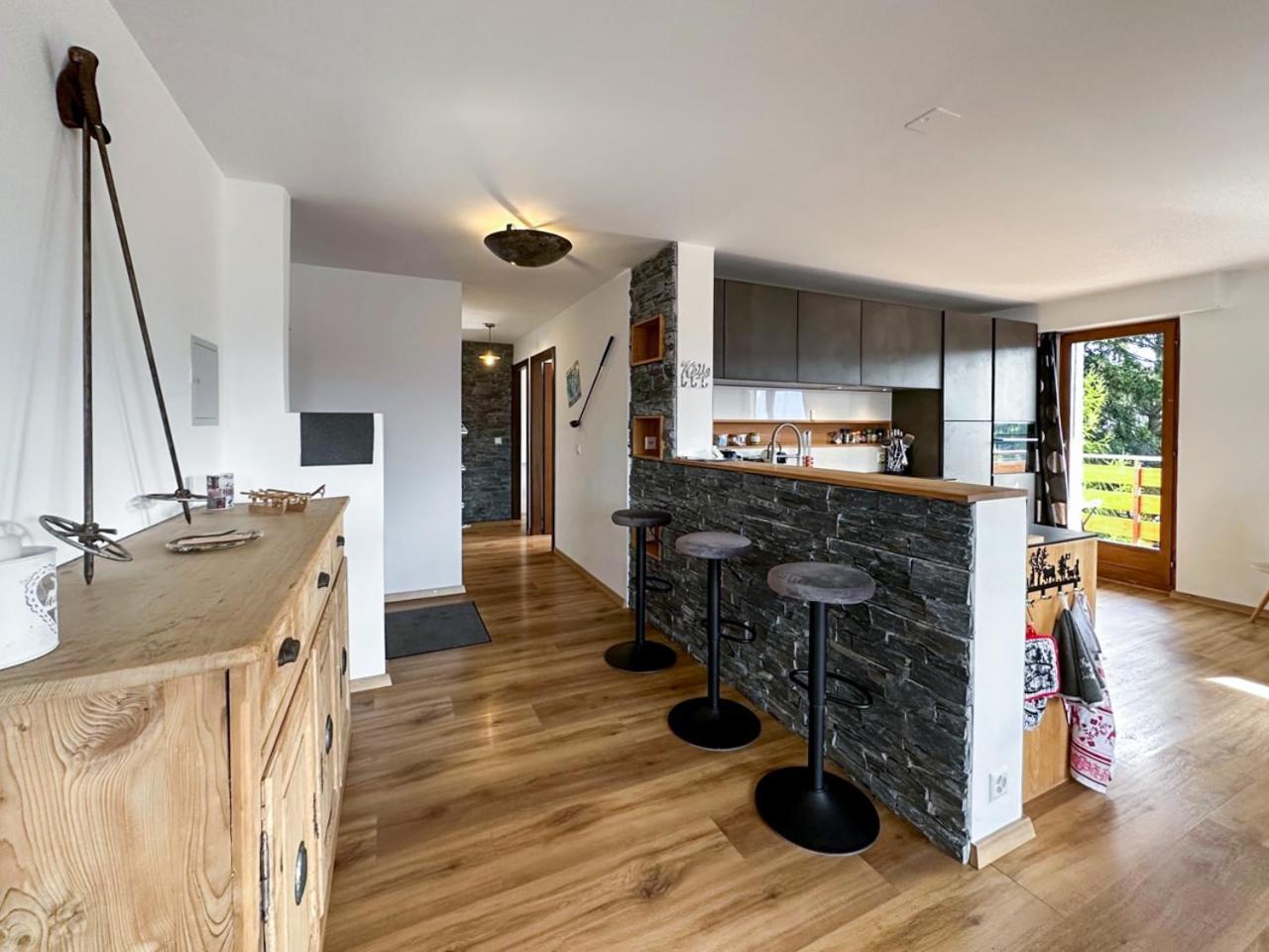 La Jacinthe De Crans Apartman Kültér fotó